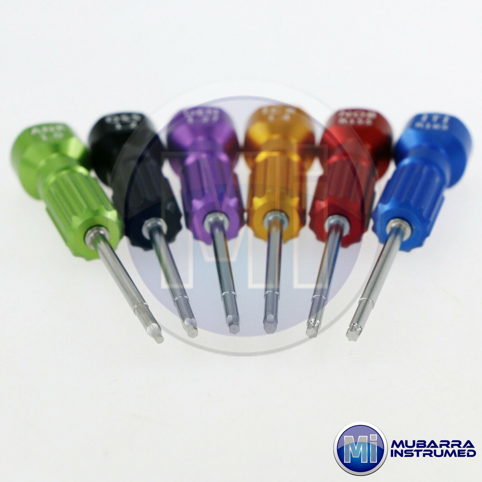 8pcs Dental Implant Universal Abutment Hand Hex Screw Driver  Lab Tool Set CE