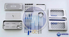 Dental Implant PRF Box GRF Set Instruments Kit Cassette Carrier Compactor Surgical