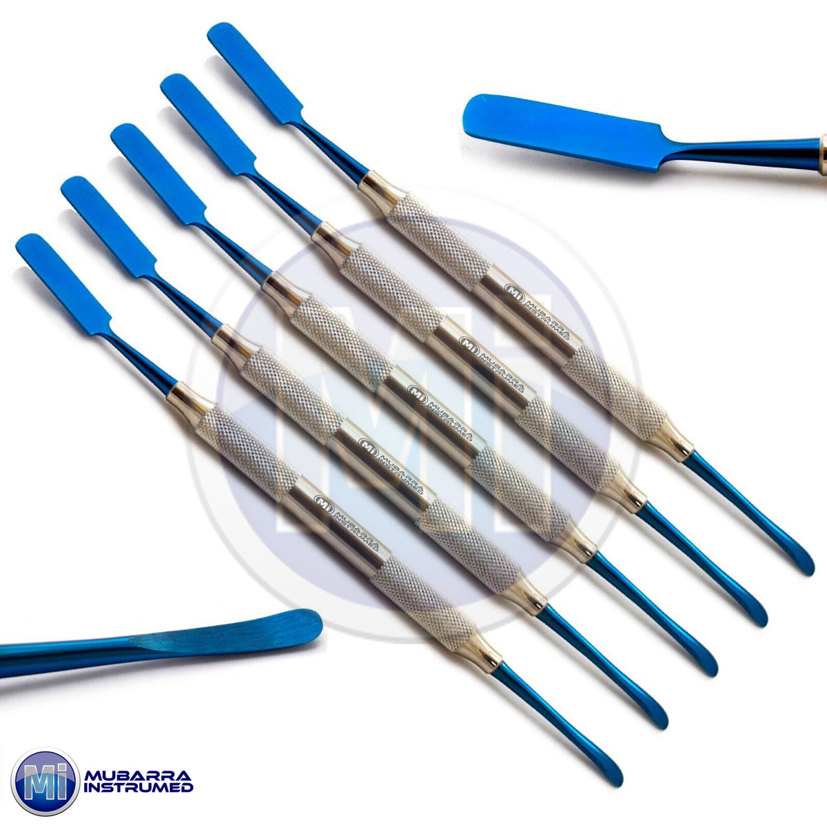 5 Pieces Dental Prichard Elevator Periosteal Implant Surgery Sinus Lift Grafting