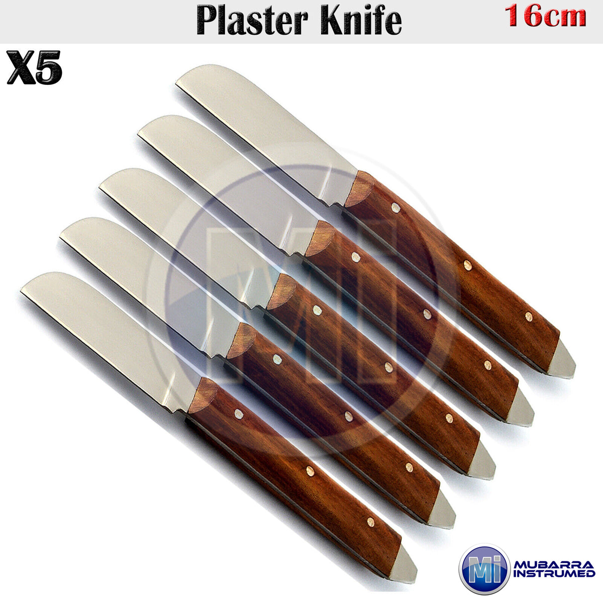 5Pcs Dental Plaster Knife Alginate Wax Modelling Spatulas Mixing Cutting Knives