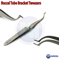 Buccal Tube BRACKET PLACING Orthodontic Holding Tweezers Direct Bonding Lab