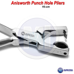 Ainsworth Rubber Dam Hole Punch Dental Dam Punching Plier Endodontic Instruments