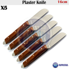 5Pcs Dental Plaster Knife Alginate Wax Modelling Spatulas Mixing Cutting Knives