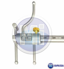 Premium Grade Gauge High-quality Stainless Steel Dental VDO Gauge Ruler 20-130MM