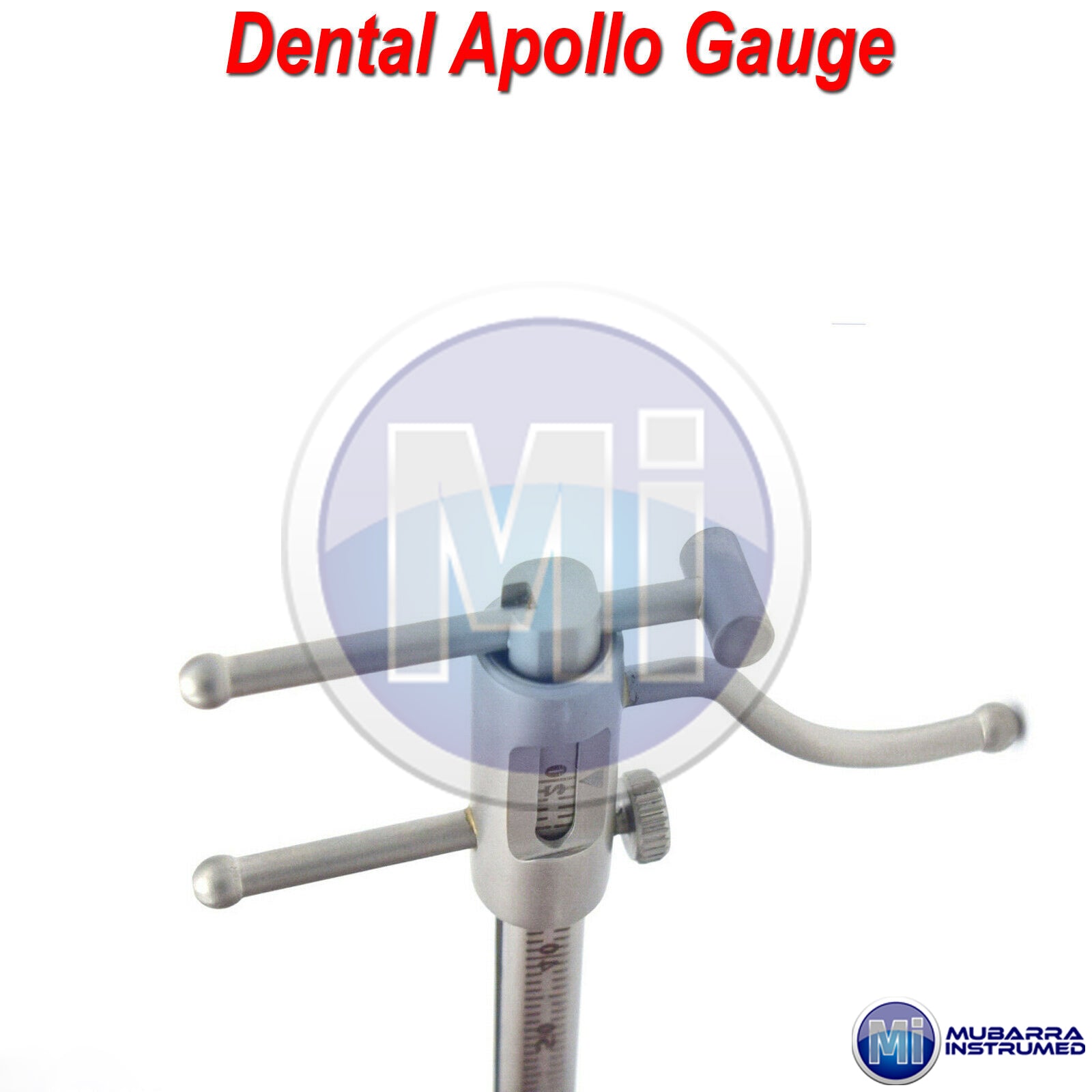 Dental Implant Occlusion Premium Grade Apollo VDO Gauge Ruler High Quality Steel