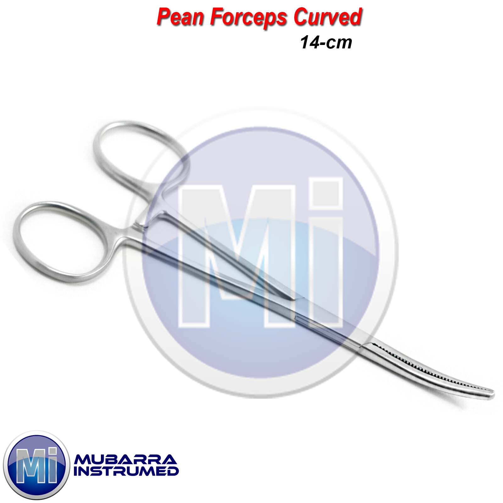 Pean Forceps Curved Locking Hemostat Forceps Dental Surgical Instruments CE