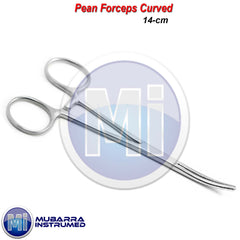 Pean Forceps Curved Locking Hemostat Forceps Dental Surgical Instruments CE