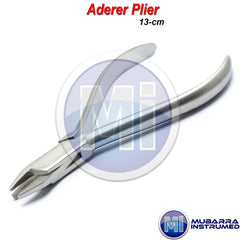 Orthodontic Aderer Pliers Three Prong Ortho Plier Wire Bending Dental Instrument