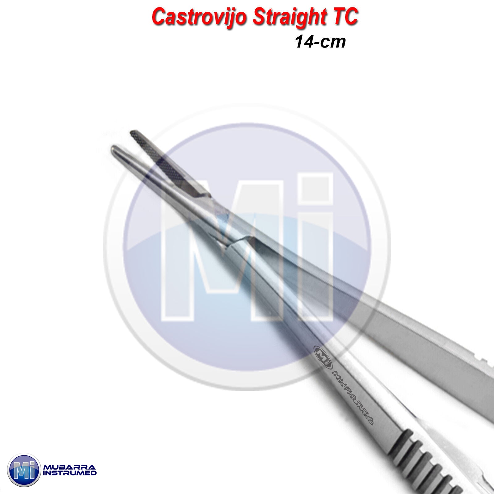 5-PCS Micro Dental Straight Castroviejo Needle Holder TC Surgical Instrument CE