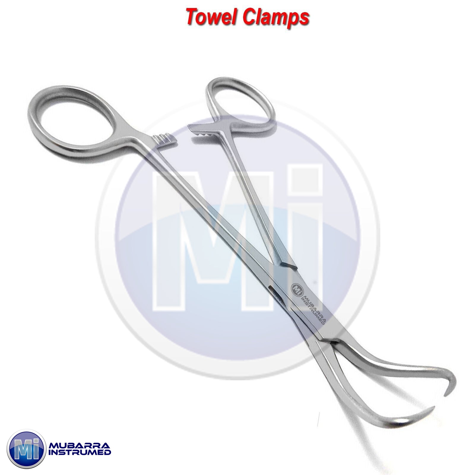 Dental Backhaus Towel Clamp Forceps Hemostat Locking Pliers Surgical Instruments