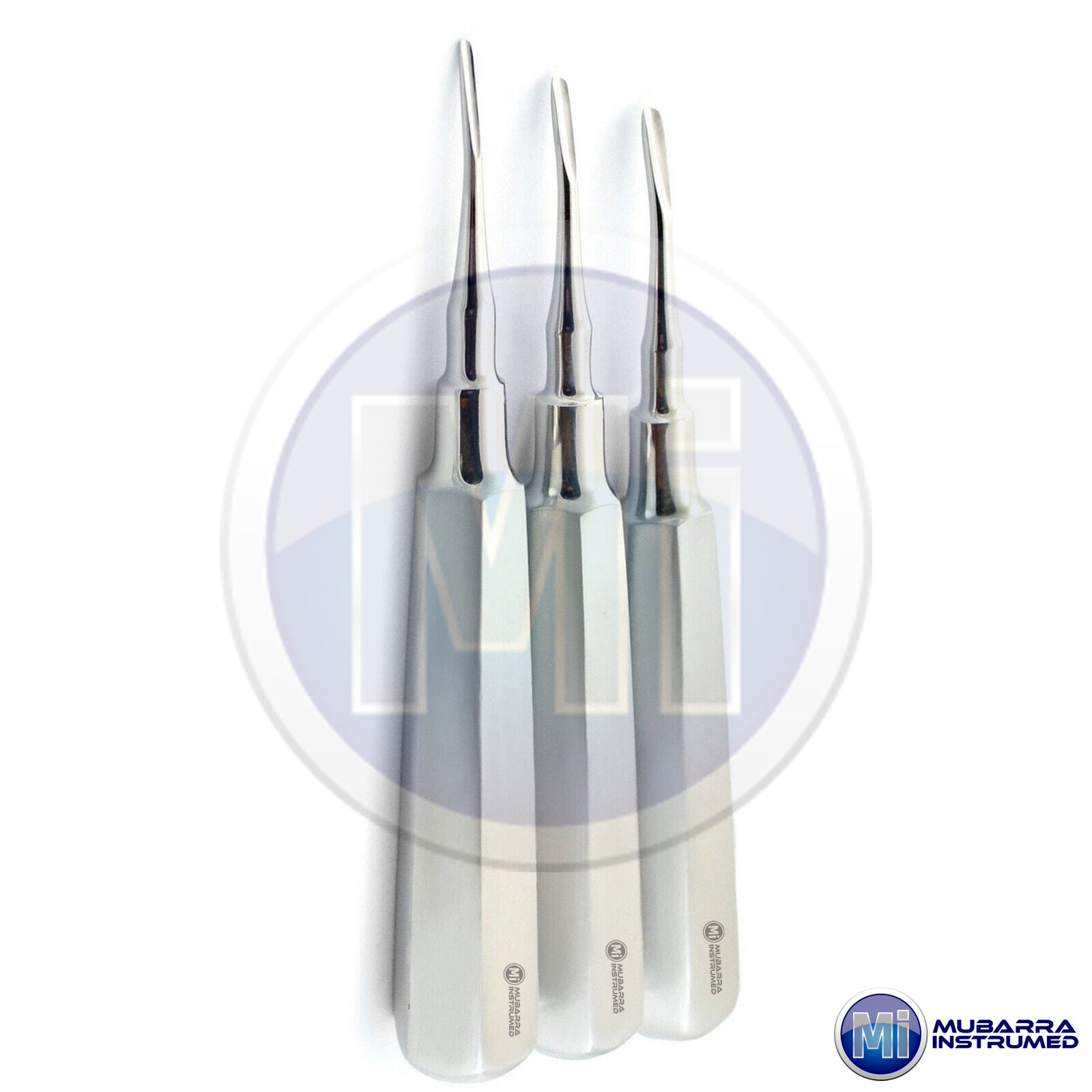 Coupland Elevators Dental Extraction Set Of 3 Surgical Root Extracting Loosen