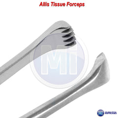 Allis Tissue Forceps 10 Stainless Steel Surgical