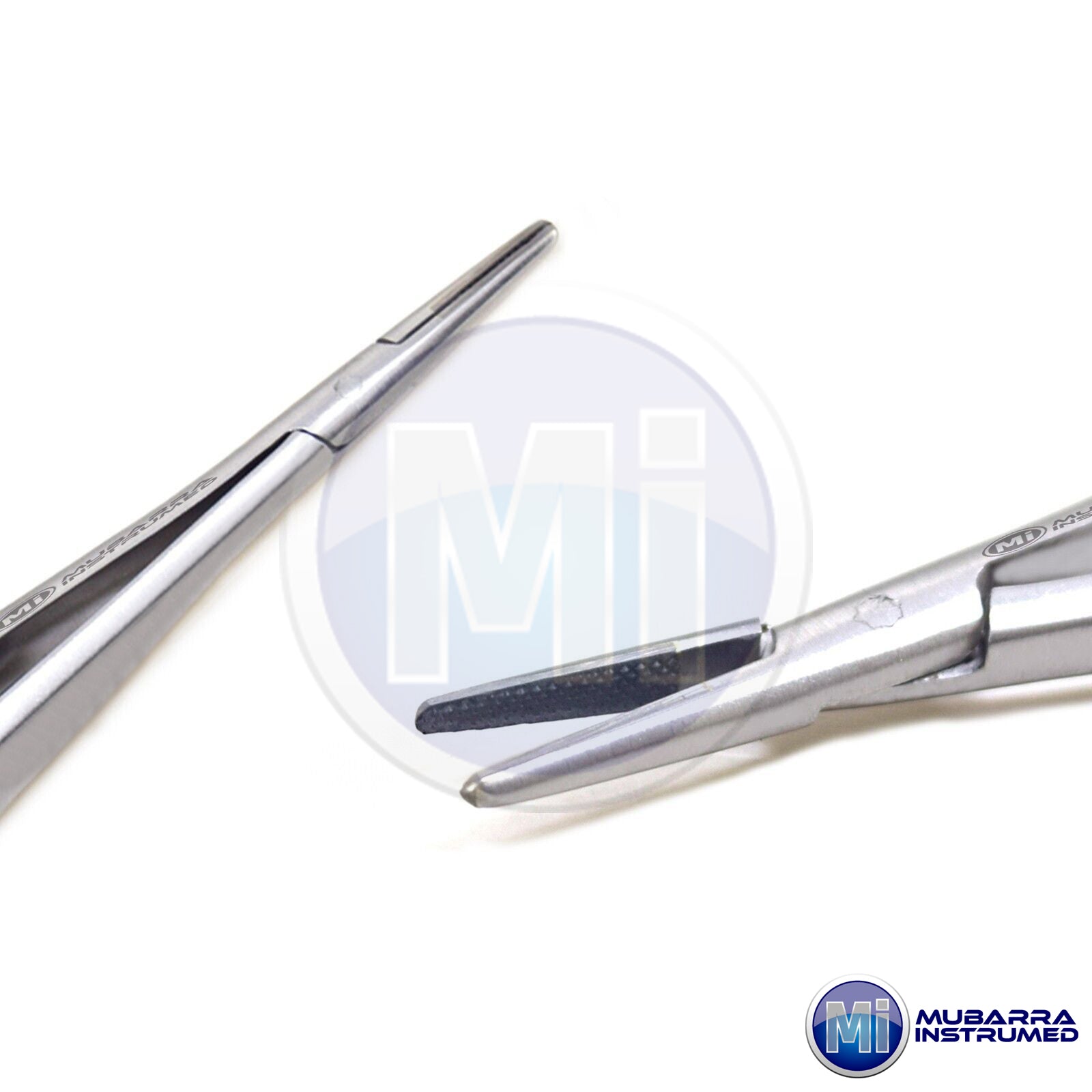 Castroviejo Needle Holder Forceps TC 14cm WLock Straight Micro Surgery Sutures