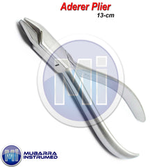 Orthodontic Aderer Pliers Three Prong Ortho Plier Wire Bending Dental Instrument