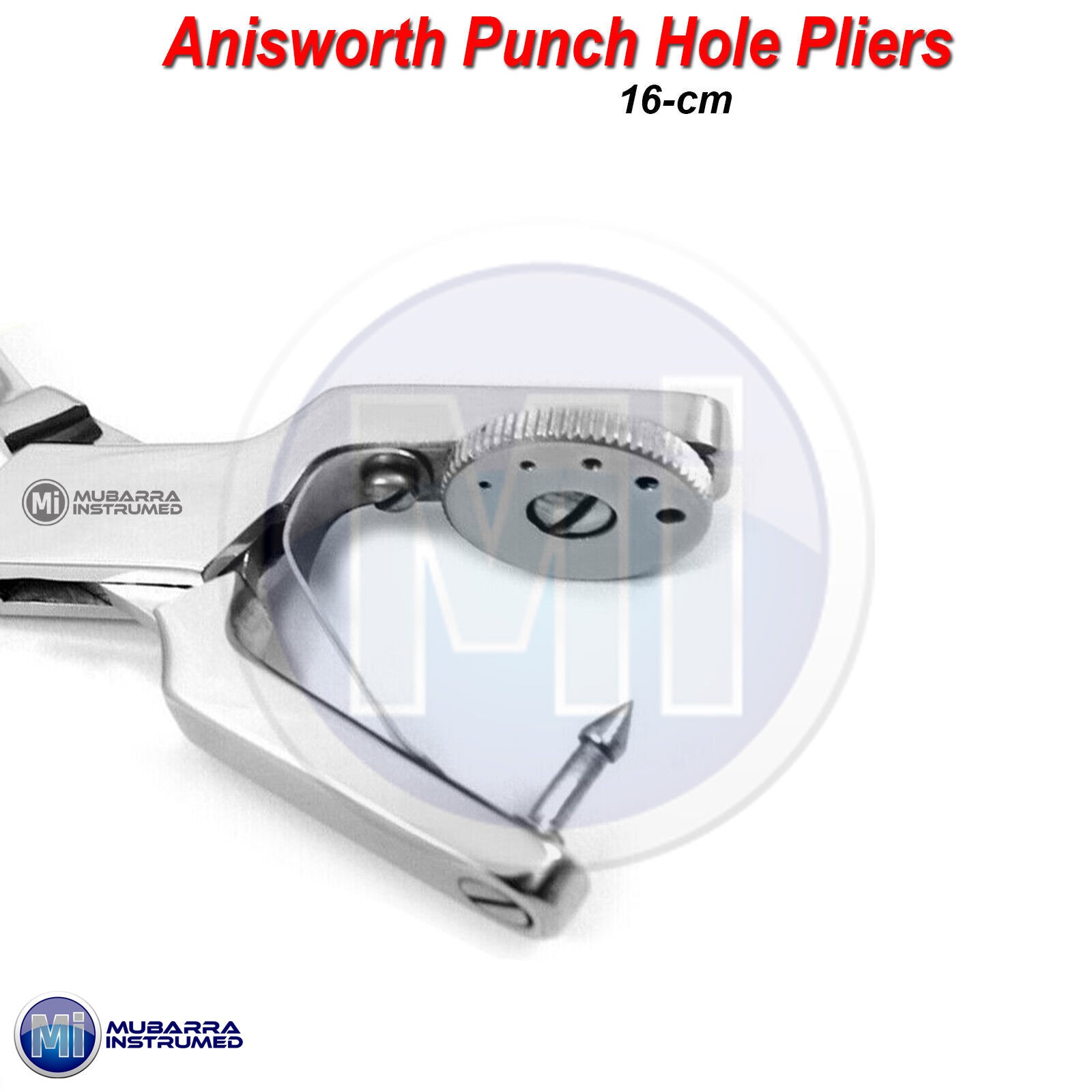 Ainsworth Rubber Dam Hole Punch Dental Dam Punching Plier Endodontic Instruments