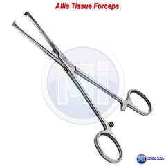 Allis Tissue Forceps 10 Stainless Steel Surgical