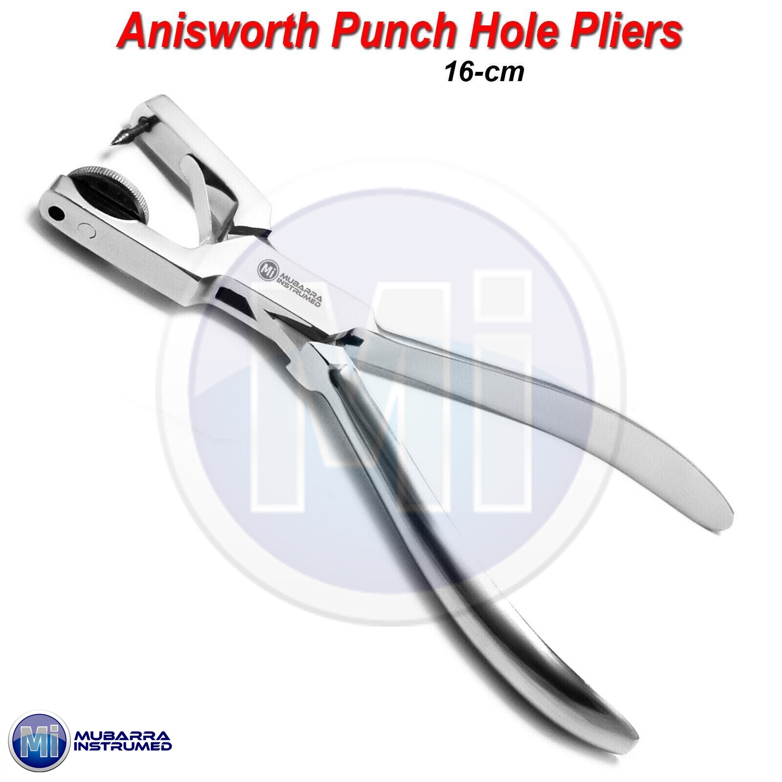 Ainsworth Rubber Dam Hole Punch Dental Dam Punching Plier Endodontic Instruments