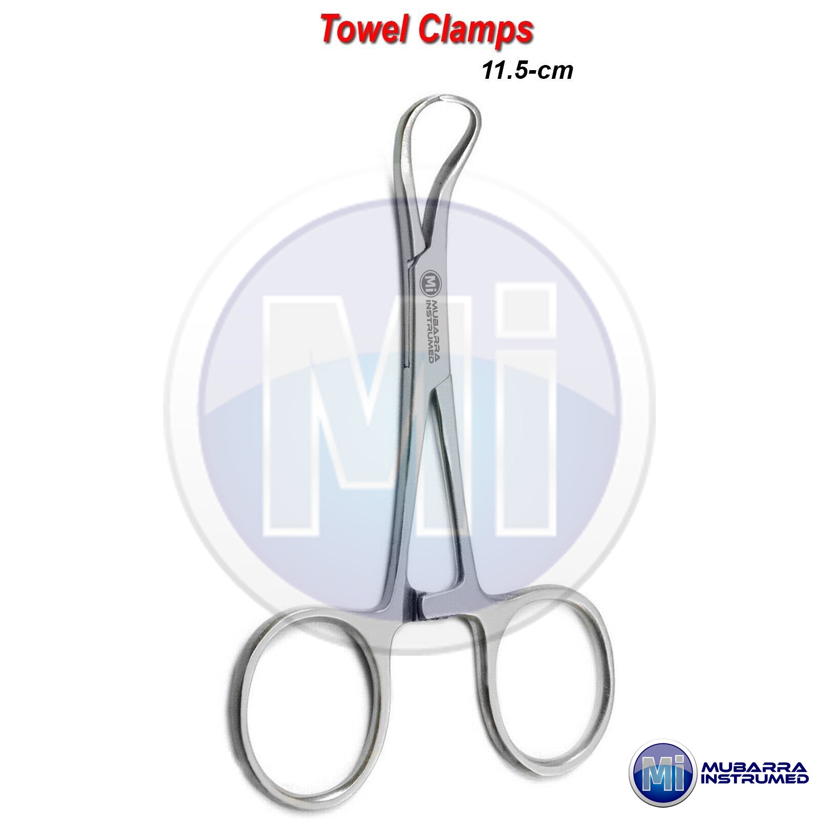 Dental Backhaus Towel Clamp Forceps Hemostat Locking Pliers Surgical Instruments