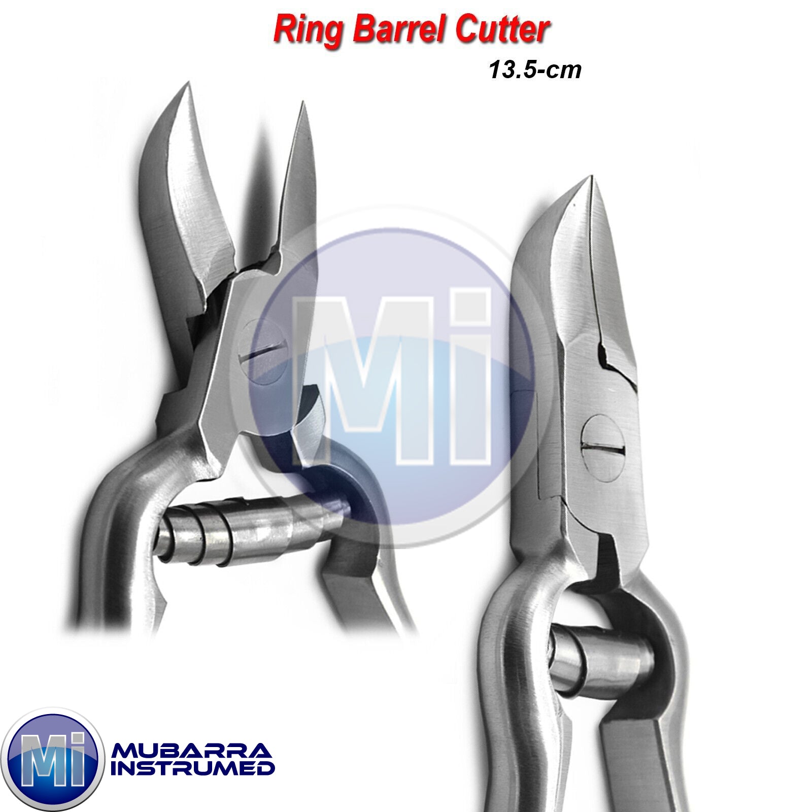 Manicure Ring Barrel Lock Cutter Spring Action Manicure Pedicure Clipper Cutters