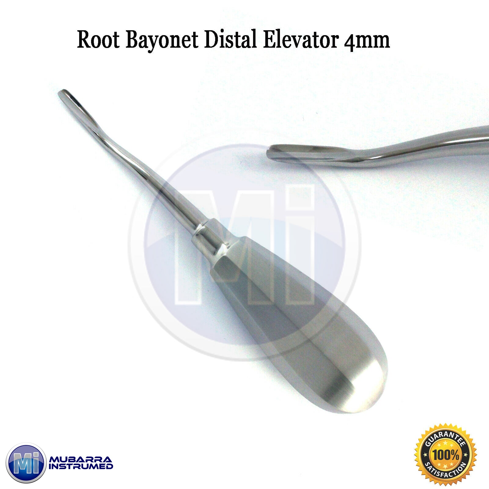 4 Pcs Dental Root Elevators Oral Surgery PDL Luxating Bayonet Distal Bein