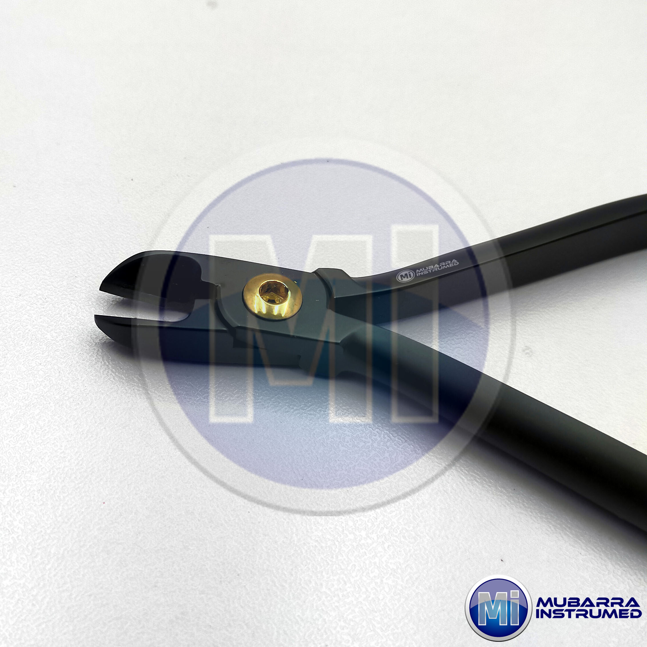 4pcs Distal End Ligature TC Wire Cutter Mathieu Needle Holder Weingart Orthodontic Black & Gold