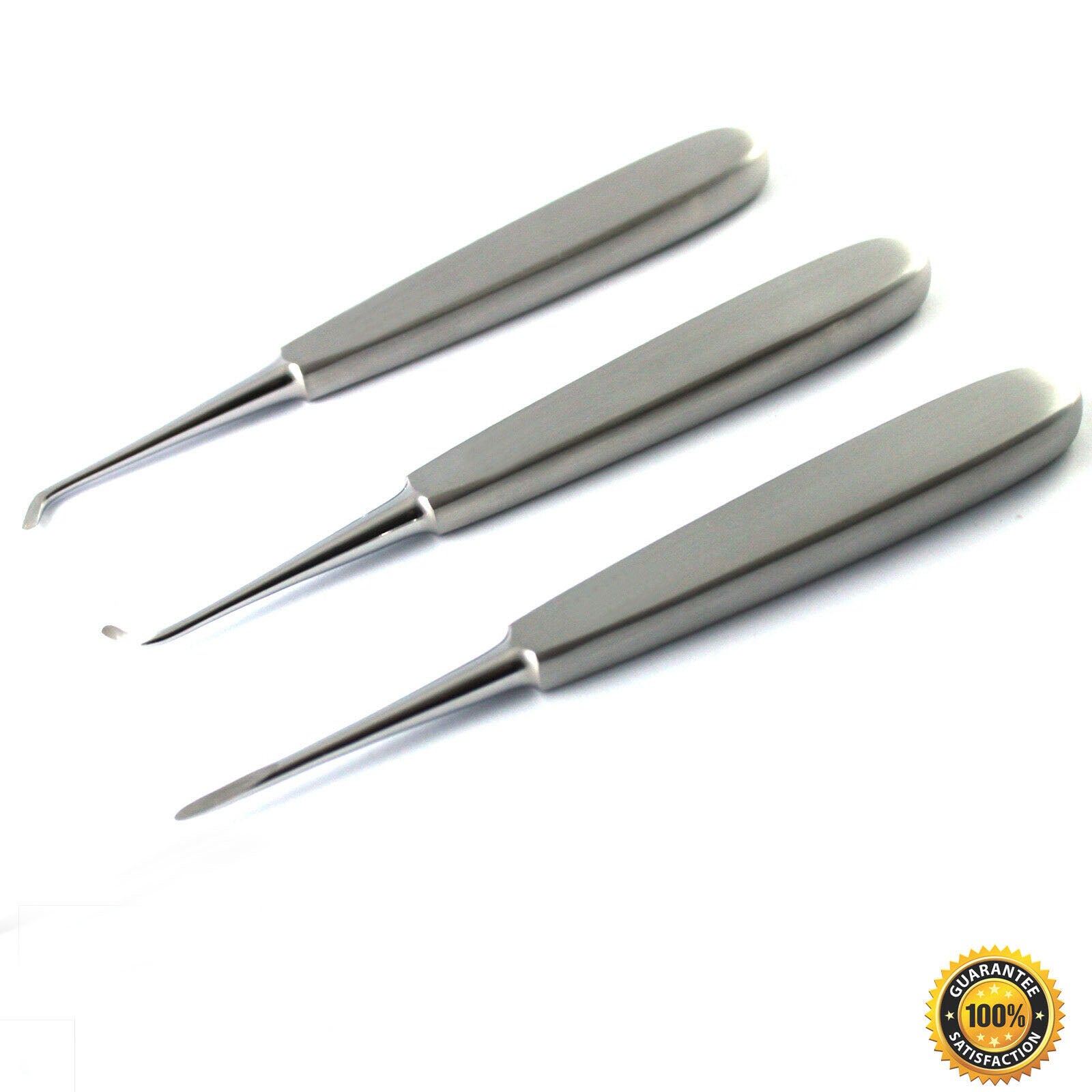 Dental Warwick James Surgical Tooth Extraction Loosening Elevators Set Of 3 CE