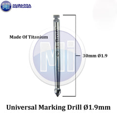 Dental Implant Surgical Universal Marking Pilot Drill Carmex Ø1.9mm Tool CE