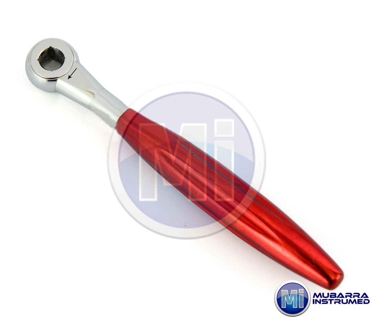 Dental Implant Red Ratchet Wrench 4.0mm Light Weight Surgical Instrument CE