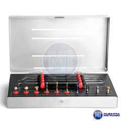 15pcs Dental Implant Diamond Coted Bur Lateral Approach Drills Sinus Lift Stopper Kit CE